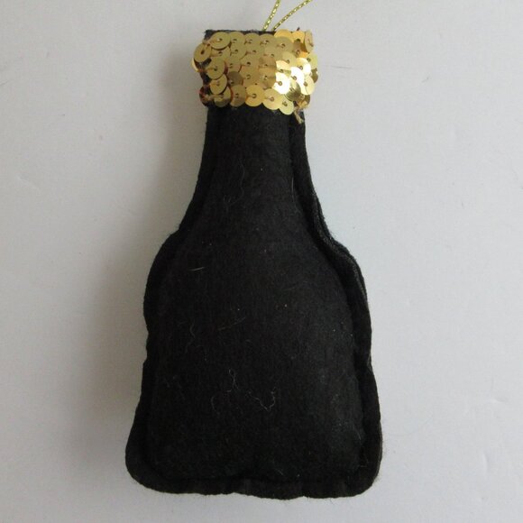 3 Wondershop Target Sequin & Felt Plush Liquor Bottle Christmas Ornaments 2024 - Picture 10 of 14